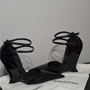 Salvatore Ferragamo White Dust Bags Set